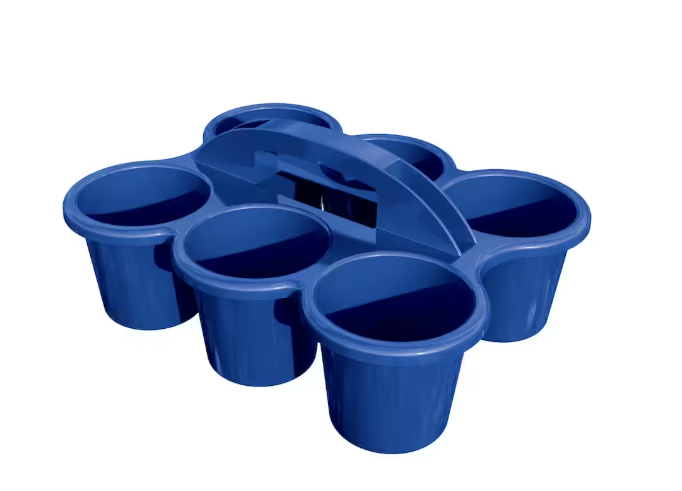 6 Cup Drink Caddy with handle