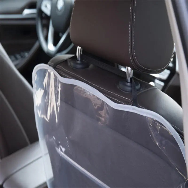 Durable Transparent Car Seat Back Protector – Scratch & Kick Resistant