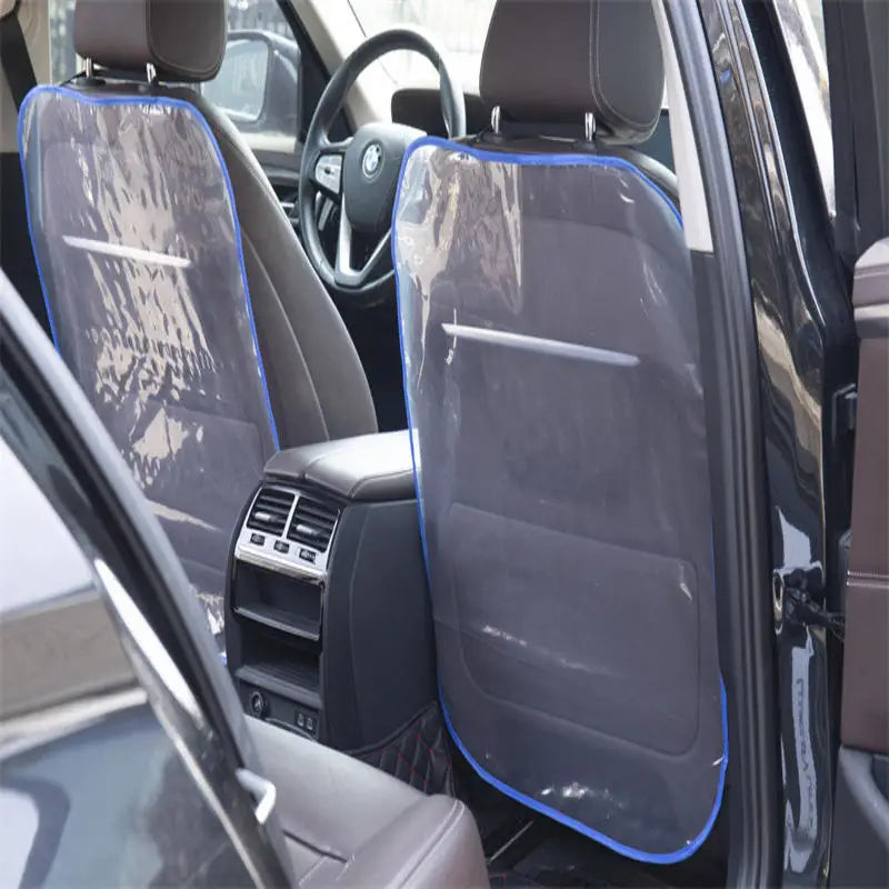 Durable Transparent Car Seat Back Protector – Scratch & Kick Resistant