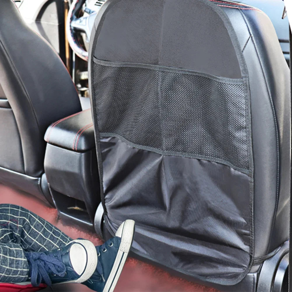 Deluxe Car Seat Back Protector – Anti-Kick Pad with Pockets