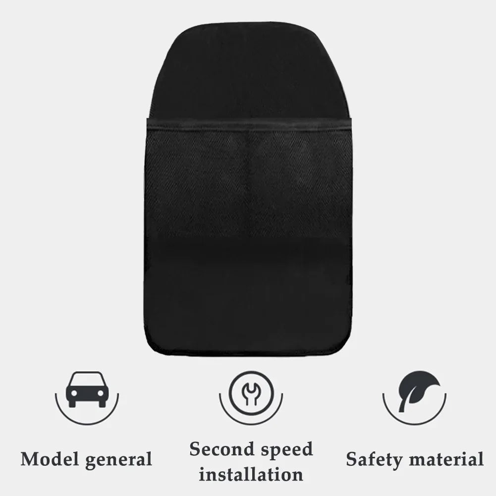 Deluxe Car Seat Back Protector – Anti-Kick Pad with Pockets