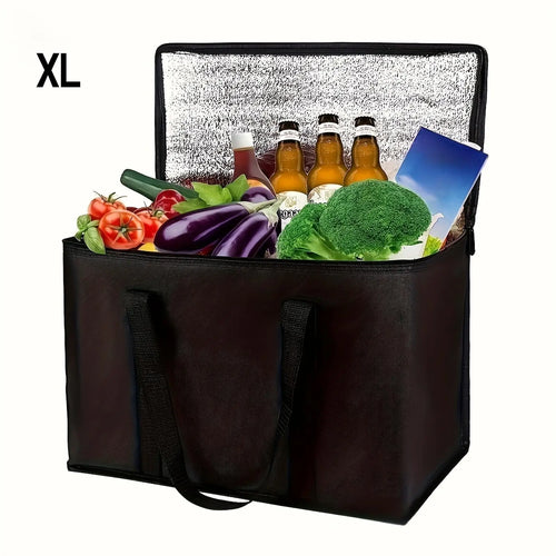 1pc Large Capacity Insulated Soft Delivery Bag