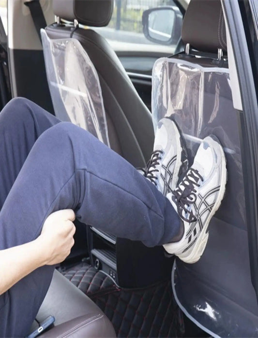 Durable Transparent Car Seat Back Protector – Scratch & Kick Resistant